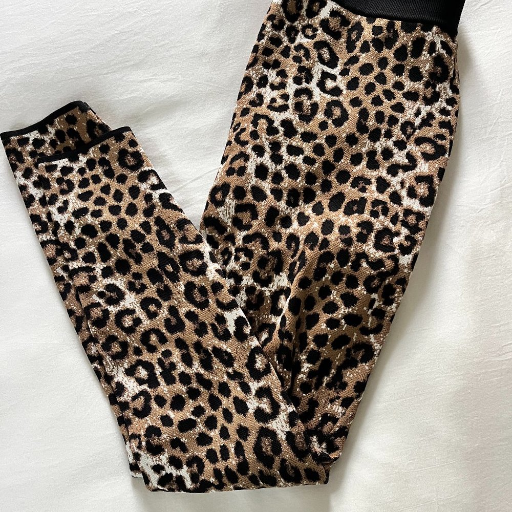 Michael Kors Leopard leggings